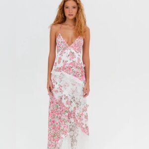FOR LOVE AND LEMMONS rosalyn maxi dress